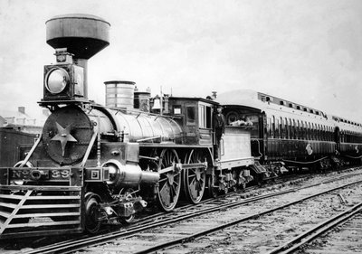 Locomotiva a vapore, c.1875 da American Photographer